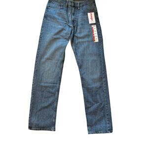 Wrangler Mens‎ Size 32x34 Free to Stretch Regular Fit Straight Leg Jeans NWT